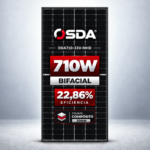 MODULO BIFACIAL 710W - OSDA - EF. 22.86% - FRAME COMPOSITO - (30MM) - ODA710-33V-MHD